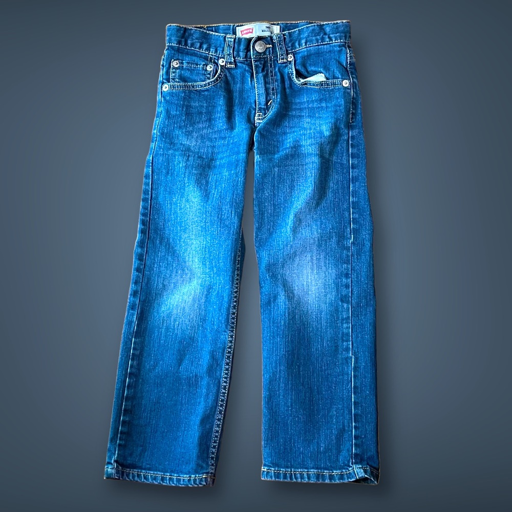Levi’s Children’s 505 Regular Fit Denim Jeans - Size 6REG